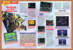 1994 Shadowrun Genesis Original Advertisement / Retro Wall Art v9