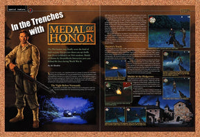 1999 Medal Of Honor PS1 Original Advertisement / Retro Promo vr1