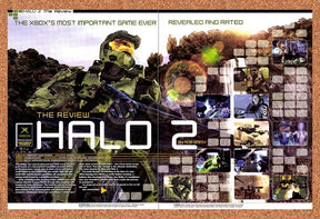 2004 Halo 2 Xbox Original Advertisement / Retro Promo vr6