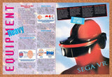 1993 Sega VR Prototype Original Advertisement / Retro Wall Art v1