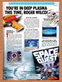 1989 Space Quest 3 The Pirates Of Pestulon MS-DOS Original Ad / Wall Art v1