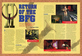 Quake II PC Original 1997 Print Ad Authentic Early Video Game Review Art Promo