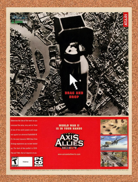 2004 Axis & Allies PC Original Advertisement / Retro Promo v2