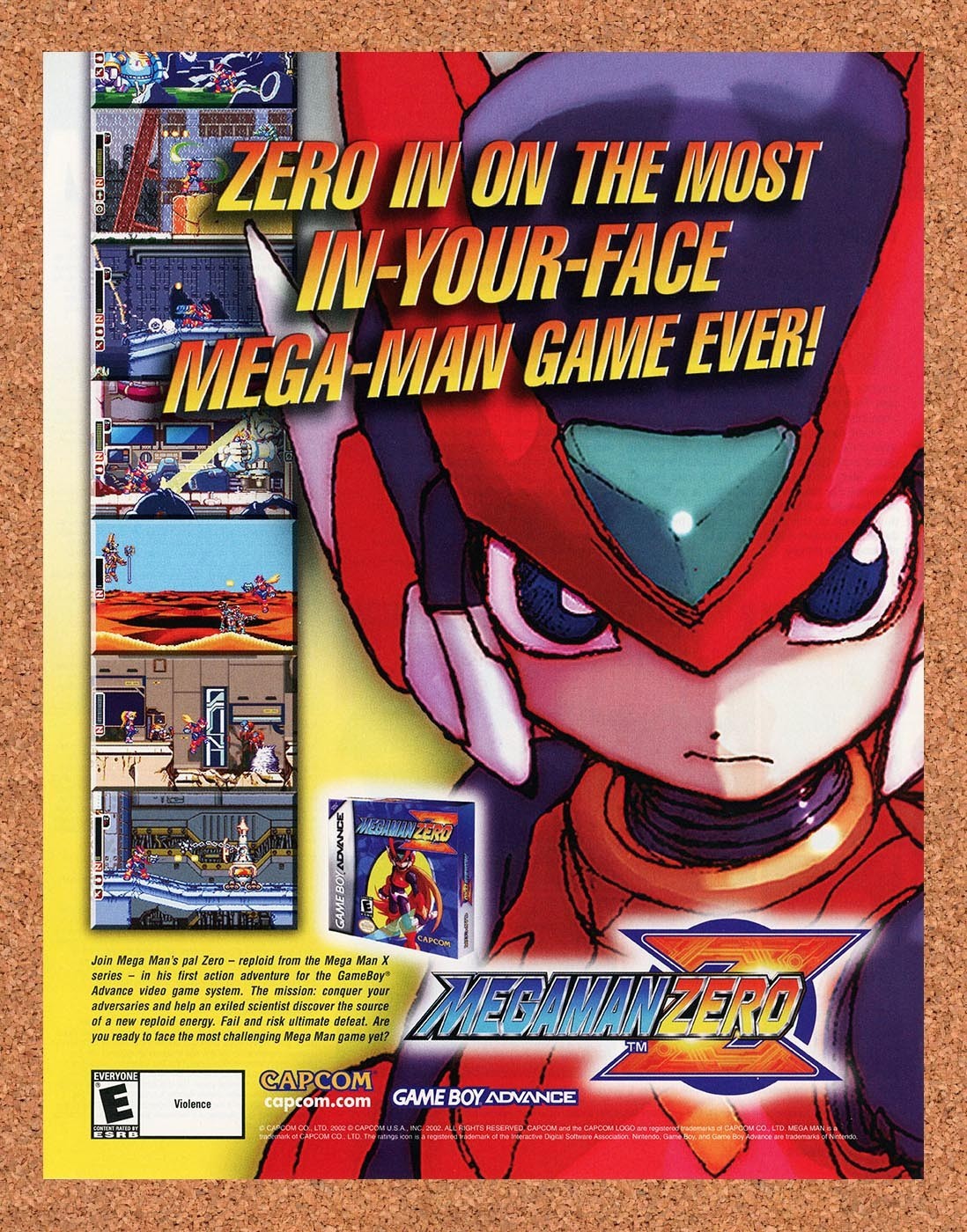 2003 [Game Name] PS2 Original Advertisement / Retro Wall Art