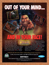 Druid Daemons Of The Mind PC Original 1995 Vintage Ad - Video Game Promo