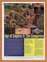 2000 Age Of Empires II The Conquerors Coming Soon Original Advertisement vr2