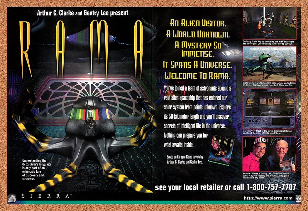 1996 Rama PC Original Advertisement / Retro Promo v2