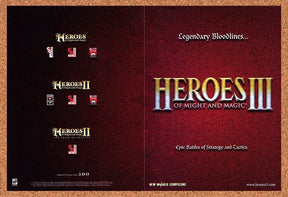 Heroes Of Might And Magic III PC Original 2000 Ad Authentic Video Game Promo