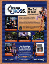 2000 Chrono Cross GameStop Original Advertisement / Retro Promo v2