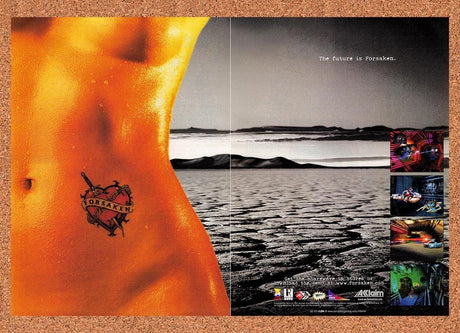 1998 Forsaken PC Original Advertisement / Retro Promo v3