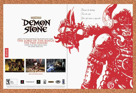 2004 Demon Stone PS2 Original Advertisement / Retro Promo v4