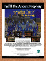 1994 Forgotten Castle The Awakening PC Original Advertisement / Retro Promo v1