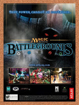 2003 Magic The Gathering Battlegrounds Xbox Original Advertisement / Promo v3