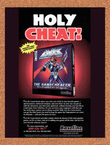 1994 Axis The Gamecheater PC Game Booster Original Advertisement / Promo v1