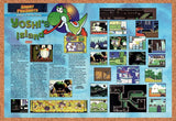 1995 Mario World 2 Yoshi's Island SNES Original Advertisement / Retro Promo vr5