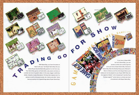 1995 Super Game Boy Console Original Advertisement / Retro Wall Art v1