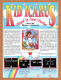 1992 Kid Icarus Of Myths And Monsters Game Boy Original Advert / Retro Promo v1