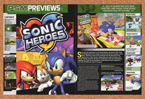 Original 2003 Sonic Heroes GameCube Vintage Ad - Video Game Promo Wall Art 4