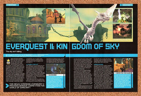 EverQuest 2 Kingdom Of Sky Original 2006 Vintage Ad - Video Game Review Promo