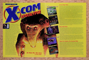 1997 X-Com Apocalypse PC Original Advertisement / Retro Wall Art v2
