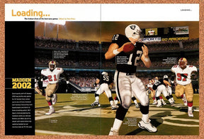 2001 Madden 2002 PC Original Advertisement / Retro Promo vr1