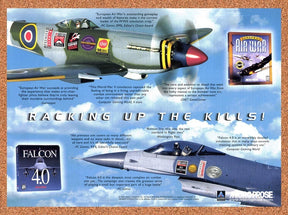 1999 Falcon 4.0 PC Original Advertisement / Retro Promo v4
