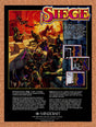 1992 Siege IBM Original Advertisement / Retro Promo v1