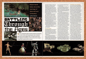 2000 Empire Earth PC Original Advertisement / Retro Promo vr1