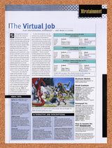 1999 EverQuest Online Character Auctions Original Ad / Retro Wall Art v6