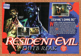 Resident Evil Outbreak PS2 Original 2004 Vintage Ad - Video Game Review Promo