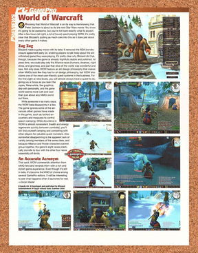 Original 2004 World Of WarCraft Vintage Print Ad - Video Game Promo Wall Art 14