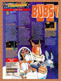 1994 Bubsy II SNES Original Advertisement / Retro Promo vr3