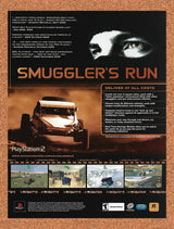 2001 Smuggler's Run PS2 Original Advertisement / Retro Promo v2