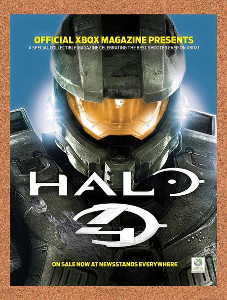 2012 Halo 4 Xbox Magazine Special Collectible Issue Original Ad / Wall Art v10