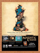 2003 Majestic Chess PC Original Advertisement / Retro Promo v1