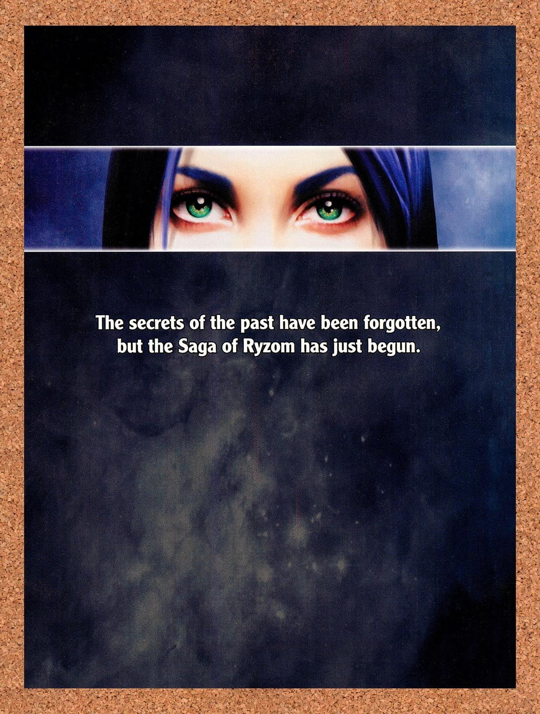 2004 Saga Of Ryzom PC Original Advertisement / Retro Promo v4