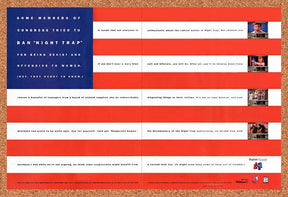 Night Trap PC Original 1995 Vintage Ad - Congress Tried To Ban Video Game Promo