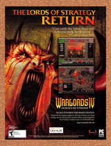 2003 Warlords IV Heroes Of Etheria PC Original Advertisement / Retro Promo v1