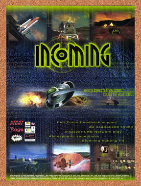 1998 Incoming PC Original Advertisement / Retro Promo v1