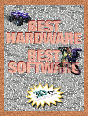 1998 Voodoo 3dfx Best Hardware Original Advertisement / Retro Promo v2