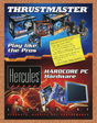 Thrustmaster Original 2005 Ad Authentic Hercules PC Hardware Retro Tech Promo