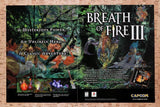 1998 Breath Of Fire III PS1 Original Advertisement / Retro Wall Art v2