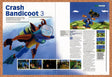 1998 Crash Bandicoot Warped PS1 Original Advertisement / Retro Promo vr2