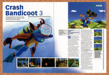 1998 Crash Bandicoot Warped PS1 Original Advertisement / Retro Promo vr2