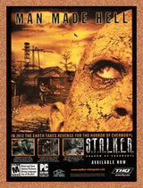 2007 Stalker Shadow Of Chernobyl PC Original Advertisement / Retro Promo v1