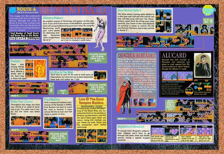 1990 Castlevania III Dracula's Curse Lost Son Of Dracula Original Ad / Promo v37