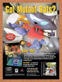 1998 Rat Attack! PS1 Original Advertisement / Retro Wall Art v1