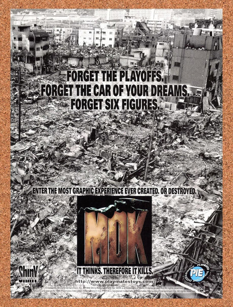 1997 MDK PC Original Advertisement / Retro Promo v7