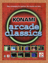 1999 Konami Arcade Classics PS1 Original Advertisement / Retro Wall Art v1