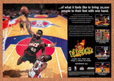 1996 NBA Jam Extreme PS1 Original Advertisement / Retro Promo v3